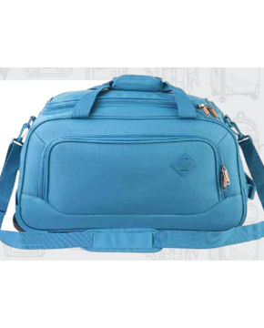 Wildcraft Unisex Blue Printed Messenger Duo Messenger Bag