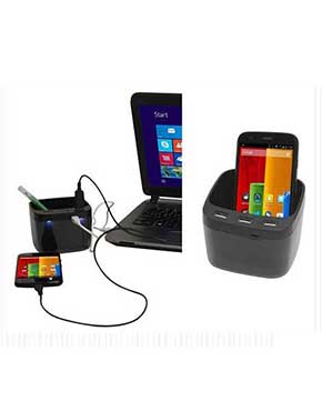 E Bucket-USB with Penstand