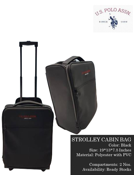 us polo trolly bag